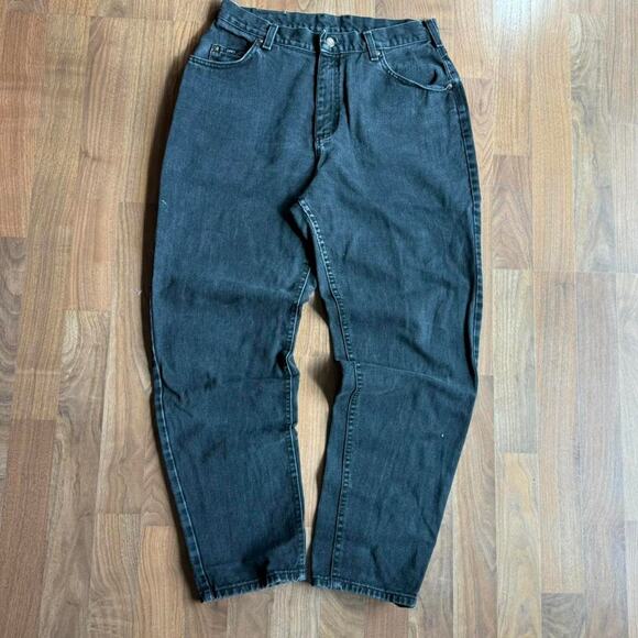 Black Lee Relaxed Fit Jeans - Picture 8 of 8
